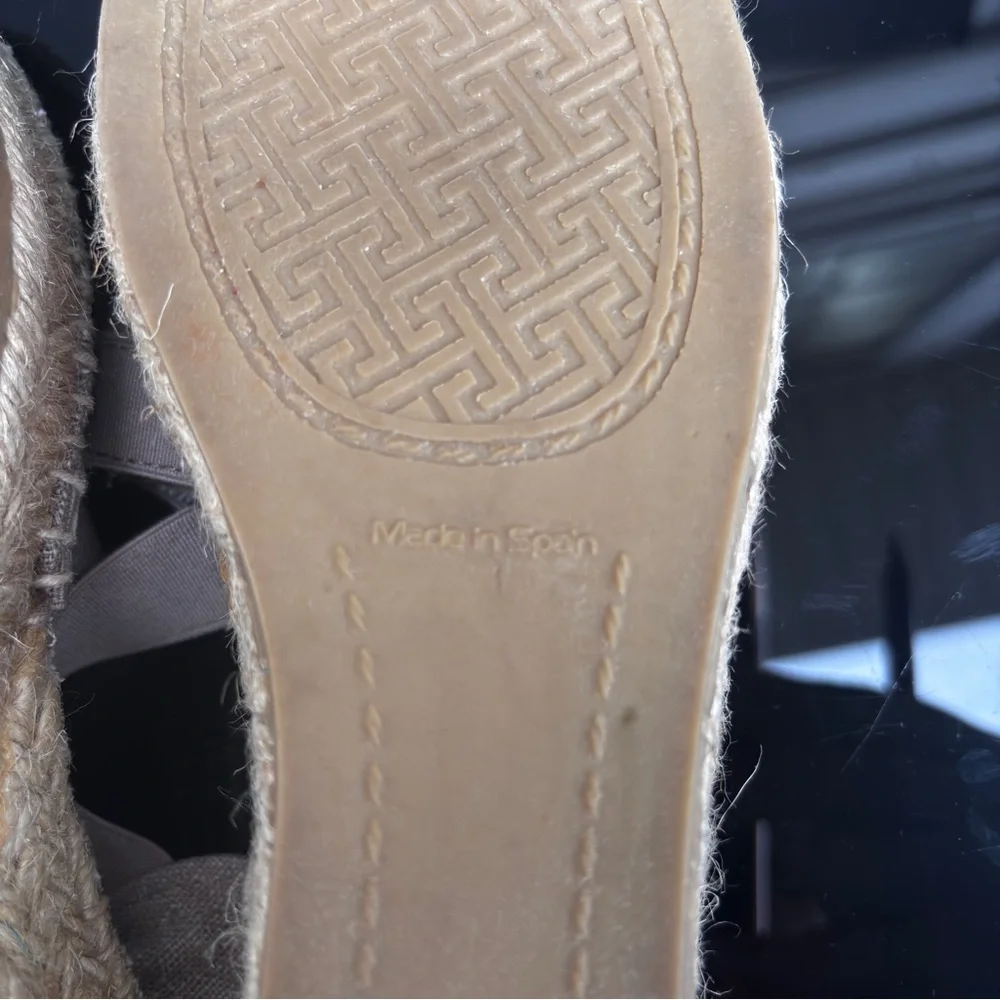 Toni Pons Ter Slingback Espadrille Wedge Sandals Size 6.5 - Picture 8 of 10